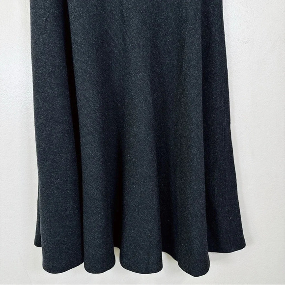 Holt Renfrew Anne Klein Vintage Wool Midi Pull On Skirt - Picture 11 of 12